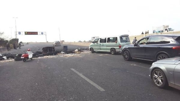 فتح نفق نهر الكلب على المسلكين