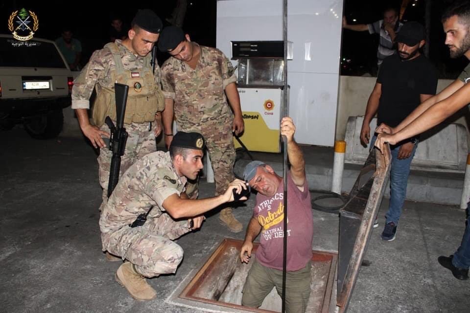 ‏ صور: دهم محطات خزّنت البنزين والمازوت في صيدا