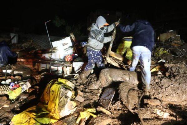 Ecuador landslide: At least 11 dead as 40 people swept away in floods horror 1 Ecuador landslide