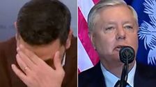 MSNBC Host Ridicules Lindsey Graham’s ‘Hostage’ Video For Trump: ‘Blink Twice’