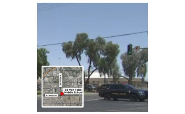shooting At Las Vegas Middle School 1 Las Vegas Middle School