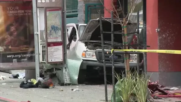 one dead, multiple injured after allegedly stolen truck crashes in SF 1 stolen truck crashes