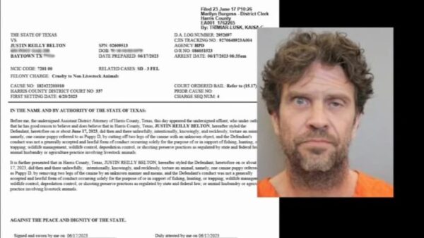 Texas Man Accused Of Cutting Paws, Legs Off Live Puppies 1 Texas Man Accused Of Cutting Paws, Legs Off Live Puppies