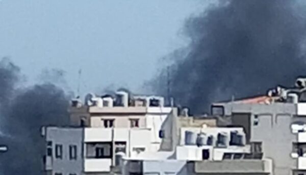 مستشفى طرابلس الحكومي: الحريق الذي شب في الباحة الخارجية للمستشفى سببه اشتداد حرارة الاحوال الجوية 1 مستشفى طرابلس الحكومي: الحريق الذي شب في الباحة الخارجية للمستشفى سببه اشتداد حرارة الاحوال الجوية