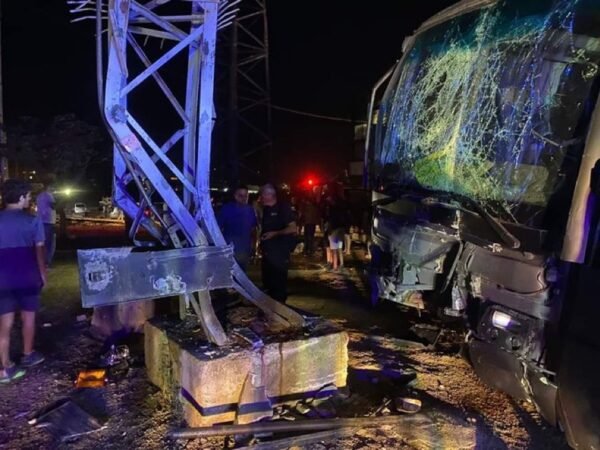 بالصور: 21 جريحا من المسنين في حادث سير في زحلة