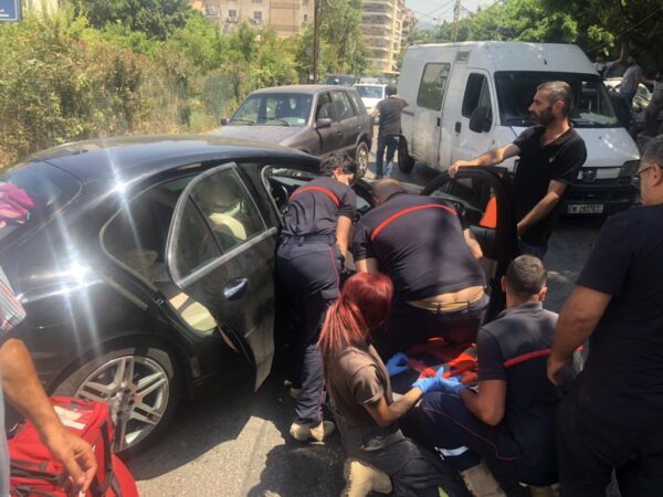 بالصور: جريحة جراء حادث سير في جونية 2 بالصور: جريحة جراء حادث سير في جونية