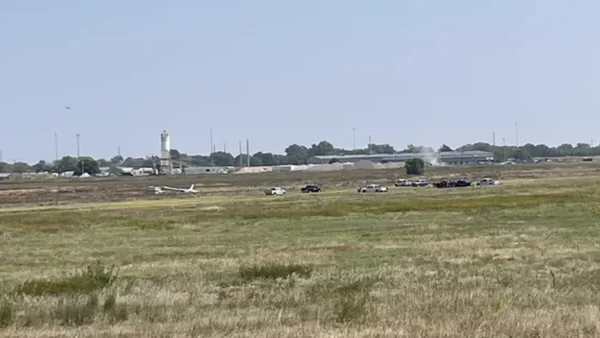 Plane lands in field in west Wichita 1 Plane lands in field in west Wichita