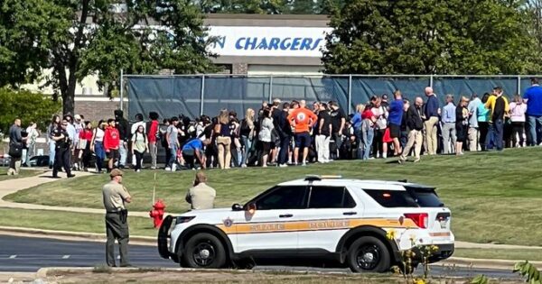 Dundee Crown High School update by video: The alleged shooters vehicle 1 Carpentersville