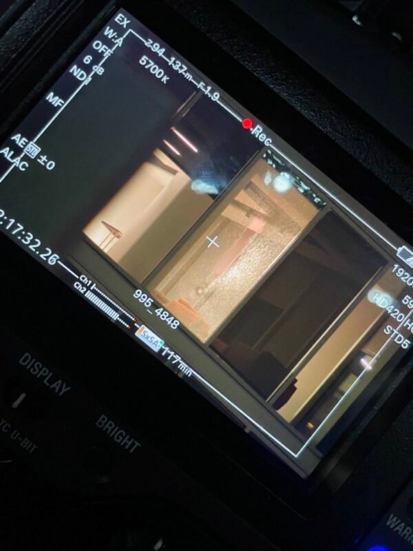 PHOTO: The window where the shooter is firing shots at the Morgan State University in Baltimore, Maryland