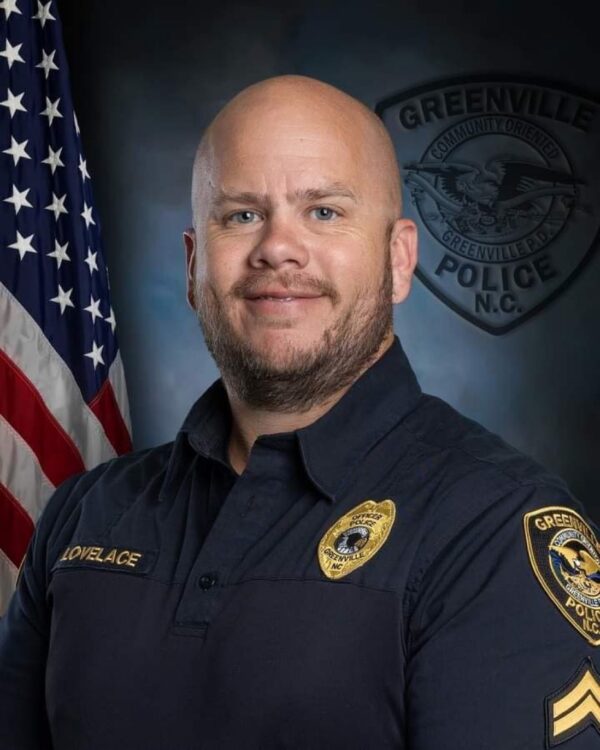 Photo: The Greenville, NC Police Department Officer that was shot is Officer Jeremiah Lovelace 1 Jeremiah Lovelace
