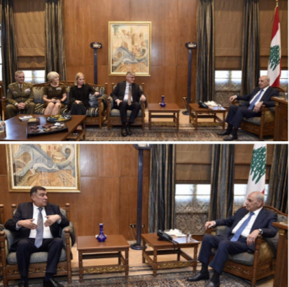 بري تابع مع لاكروا وبلاسخارت ولاثارو المستجدات في لبنان والمنطقة واستقبل محمد الحوت 1 بري تابع مع لاكروا وبلاسخارت ولاثارو المستجدات في لبنان والمنطقة واستقبل محمد الحوت
