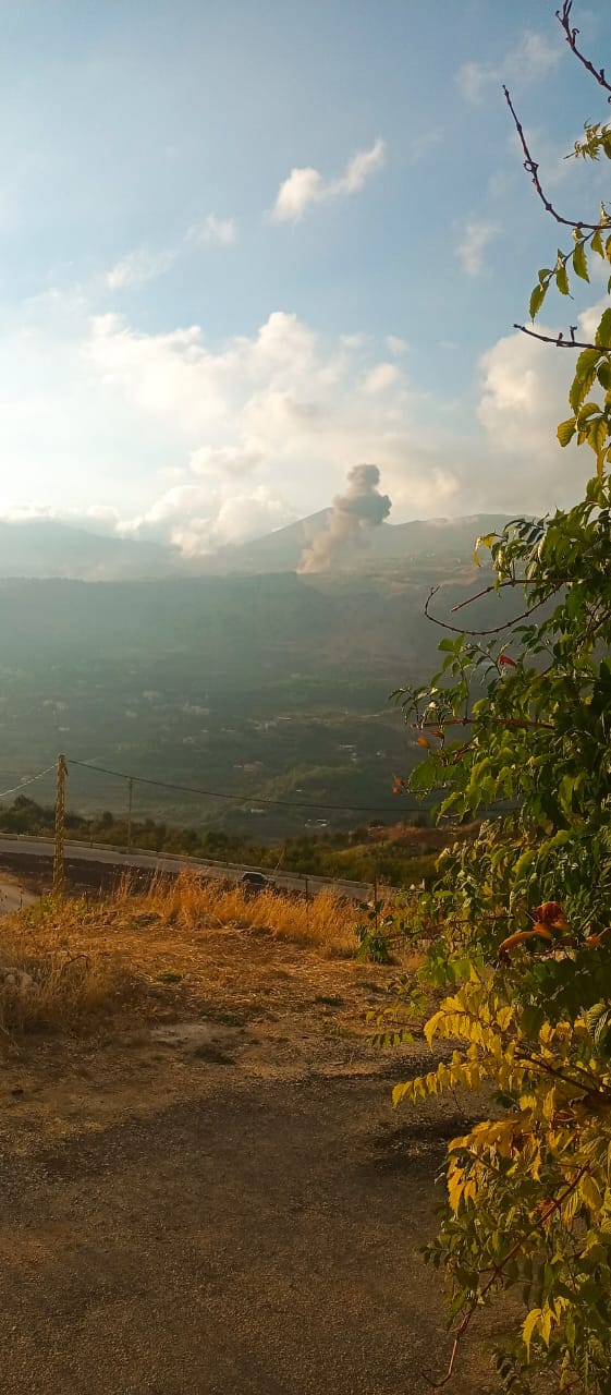 فيديو: غارة على اللقلوق في جبل لبنان 1 فيديو: غارة على اللقلوق في جبل لبنان