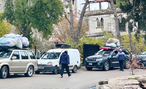 90 % من النازحين في أقضية جبل لبنان الجنوبي عادوا إلى مناطقهم 1 النازحين