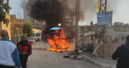 جريحان في غارة على سيارة في مجدل زون 1 غارة مجدل زون