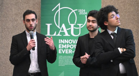 طلاب الهندسة في LAU يقدمون حلولاً لبلدية جبيل 1 طلاب الهندسة LAU
