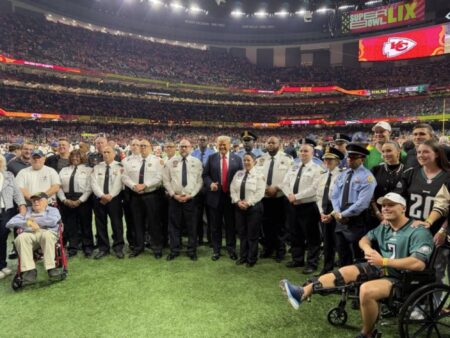 Trump with First Responders and family members of the Bourbon Street Terrorist Attack 1 Trump with First Responders and family members of the Bourbon Street Terrorist Attack