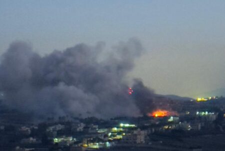 تفجير قوي في ميس الجبل 1 ميس الجبل