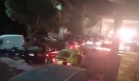 بالفيديو: اشتباكات واطلاق نار بين سوريين واهالي العاقبية - البيسارية