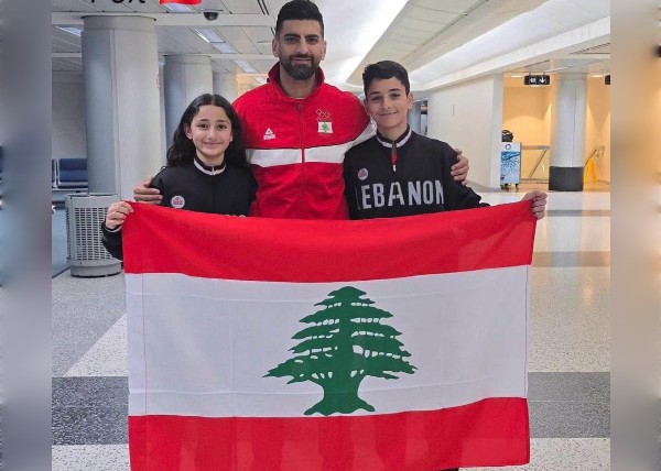 بعثة لبنان بالتايكواندو غادرت الى "غران بري أوروبا" في أستونيا 1 بعثة لبنان بالتايكواندو