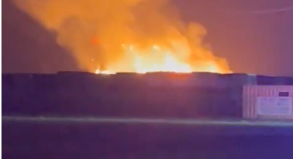 Video: Massive fire breaks out at Evergreen Recycle facility in Park City, Kansas 1 Video: Massive fire breaks out at Evergreen Recycle facility in Park City, Kansas