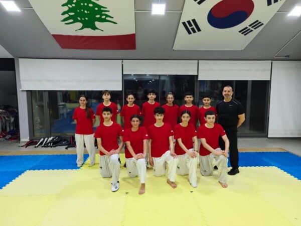 بعثة منتخب لبنان للتايكواندو تغادر إلى الفجيرة للمشاركة في بطولة العالم للفتيان 1 تايكواندو