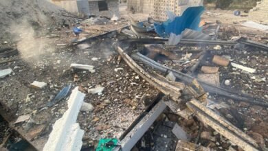 قصف غرفة ومعمل باطون في بلدة يارين الحدودية فجراً