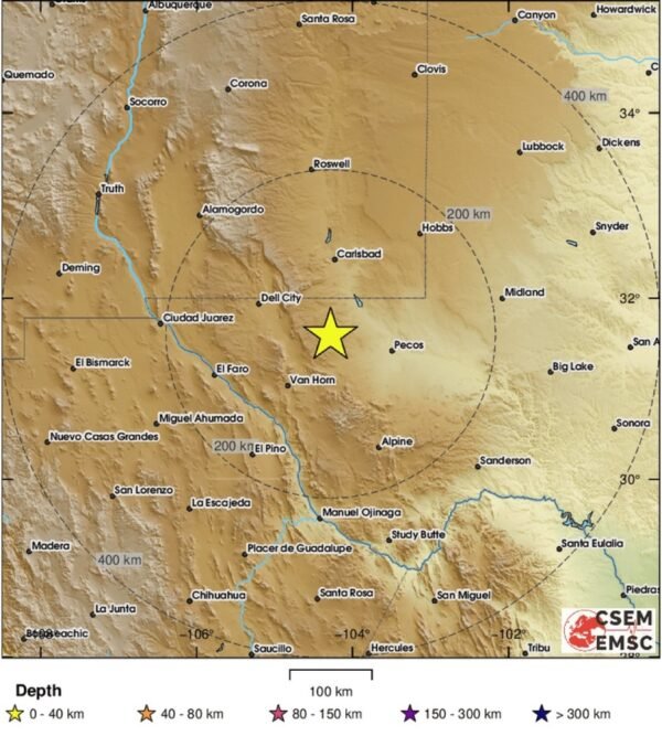 BREAKING: 6.5 magnitude earthquake felt west of Pecos, Texas