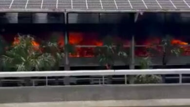 VIDEO: Major Fire Forces Shutdown at Jacksonville International Airport