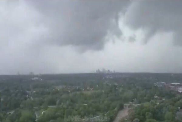 Tornado Strikes North of St. Louis, Missouri — Video Captures Massive Funnel Cloud and Initial Damage Reports 1 Tornado Strikes North of St. Louis, Missouri — Video Captures Massive Funnel Cloud and Initial Damage Reports