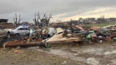 PHOTOS: Violent Tornado Levels Homes in Grinnell, Kansas — Extreme Damage Reported