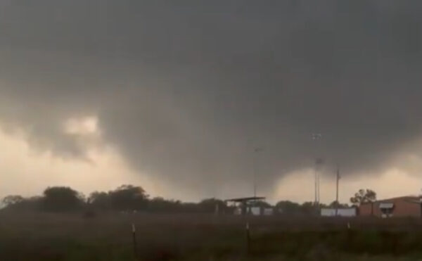 Video of a tornado in Santo, Texas 1 Video of a tornado in Santo, Texas
