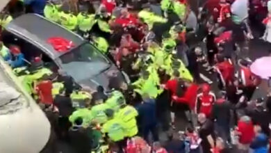 VIDEO: Vehicle Drives Into Crowd During Liverpool Title Celebration