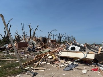 Plevna, Kansas Tornado Rated EF-3 with 155 MPH Winds 1 Plevna, Kansas