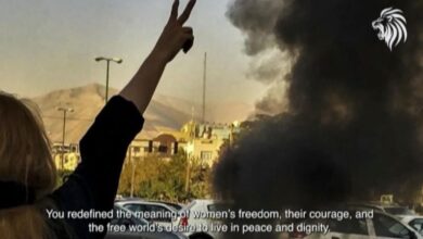 التلفزيون الإيراني الرسمي يتعرض للاختراق، وبوتين يقول إن طهران لم تطلب مساعدة عسكرية من موسكو