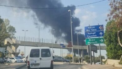 بالفيديو: انفجار ضخم داخل محطة محروقات يشعل حريقًا هائلًا في بعبدا - الحدت