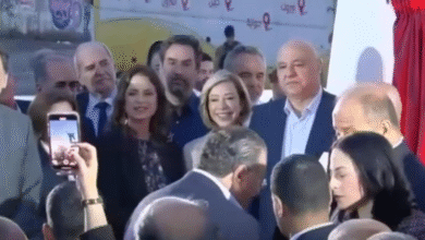 رئيس الجمهورية جوزاف عون وعقيلته نعمت عون يشاركان في احتفال بيروت نبض الحياة في ساحة الشهداء