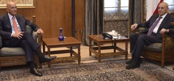 برّي مرتاح للّقاء مع براك: دبلوماسي محترف.. التعيينات القضائية قضاء وقدر 1 برّي مرتاح للّقاء مع براك: دبلوماسي محترف.. التعيينات القضائية قضاء وقدر