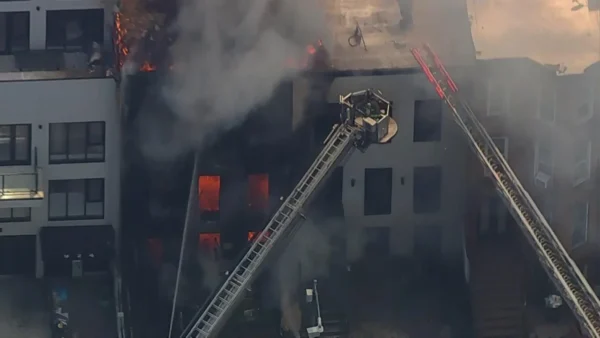 Large Fire Rips Through Brooklyn Building, Spreads to Neighbors 1 Large Fire Rips Through Brooklyn Building, Spreads to Neighbors
