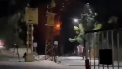 فيديو يظهر الغارة التي استهدفت عين قانا