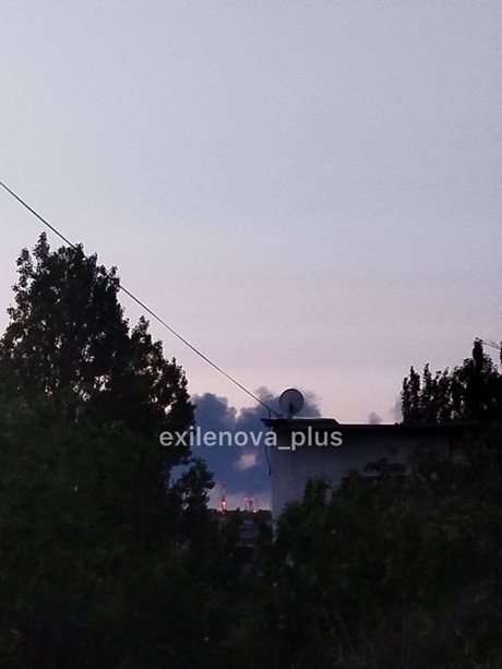 A Ukrainian drone impacts an oil refinery in the Russian city of Saratov
