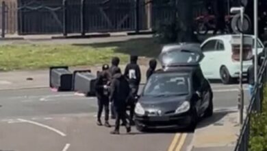 VIDEO: Serious Disorder Erupts on Lower Broughton Road in Salford as Up to 60 Masked Youths Riot