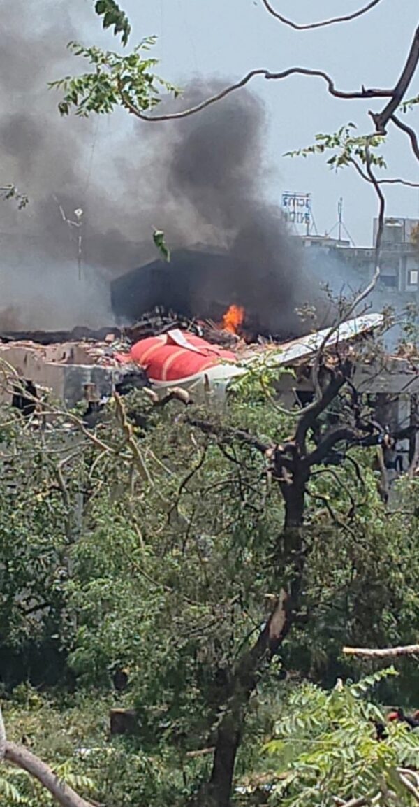 First VIDEO of Air India Plane Crash in Ahmedabad Surfaces 1 First VIDEO of Air India Plane Crash in Ahmedabad Surfaces