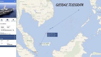 The American aircraft carrier USS Nimitz is on its way to the Middle East