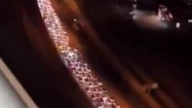 VIDEO: people fleeing Tehran, Iran