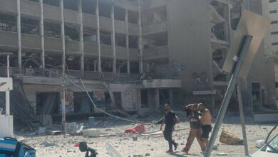 An Iranian ballistic missile fell directly on a school in the Tel Aviv area