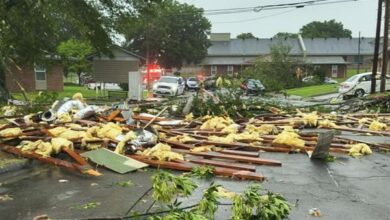 Significant Tornado Damage Van Buren Arkansas — Residents Urged to Avoid Impacted Streets