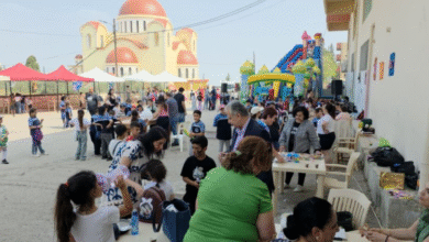 نضال طعمة يرعى كرمس نهاية العام في الوطنية الأرثوذكسية: المدرسة مساحة للمحبة والتلاقي
