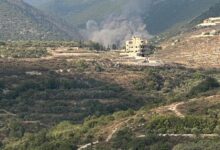 بالفيديو: غارات وصواريخ ارتجاجية تشعل النيران في أحراج كفروة