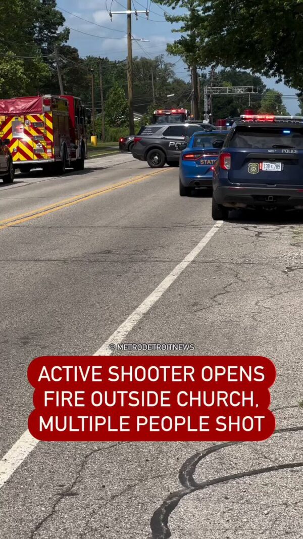 VIDEO: Active Shooter Shot Dead Outside Wayne Church, One Injured 1 VIDEO: Active Shooter Shot Dead Outside Wayne Church, One Injured