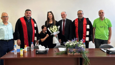 سمر العمار تناقش رسالة ماجستير عن التنمية المستدامة في بلدية مشغرة وتنال تقدير جيد جداً